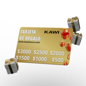 Tarjeta de regalo Kawi Tours